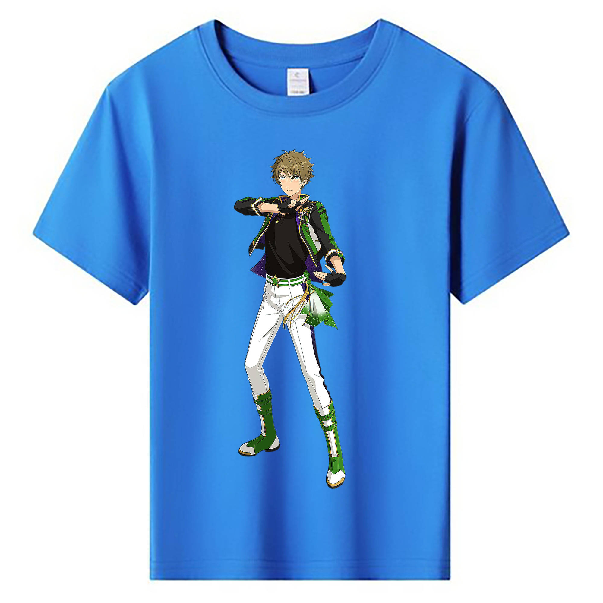 （画像用） あんさんぶるスターズ! Ensemble Stars 綿100％キッズTシャツ（フロントプリント）